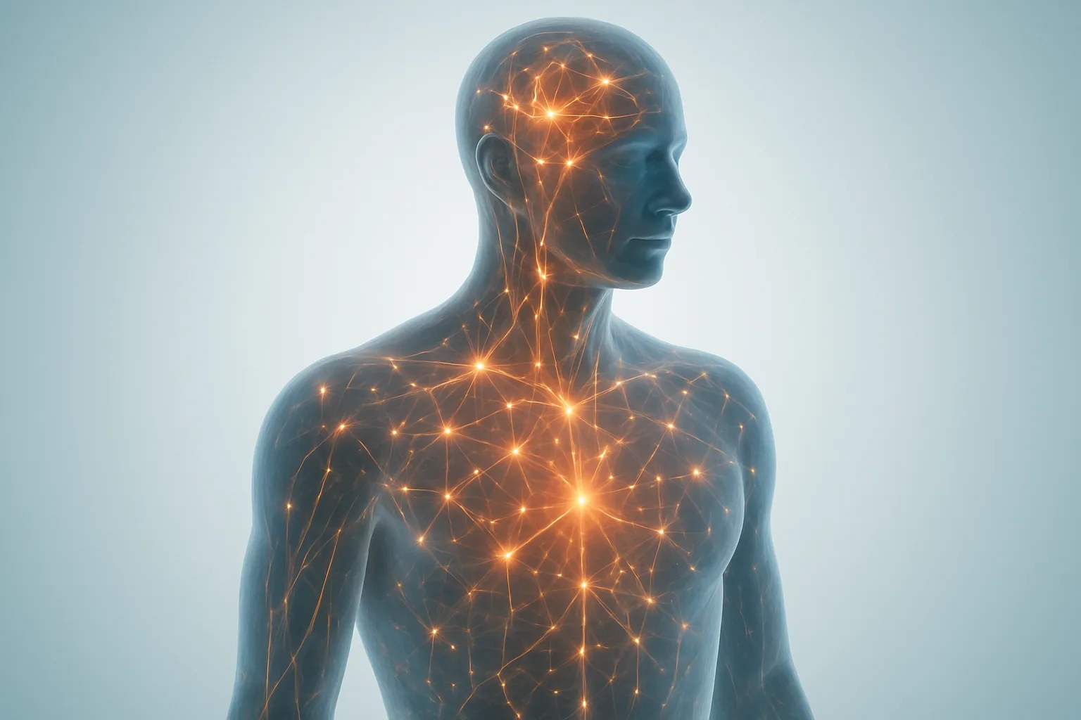 인체의 에너지 대사 과정을 비유적으로 표현한 모습