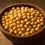 신선하고 건강한 콩 한 줌